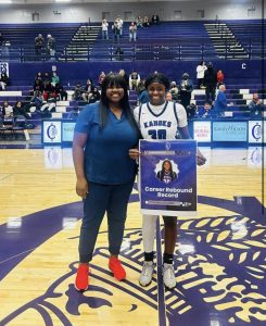 Senior breaks CHS rebound record!