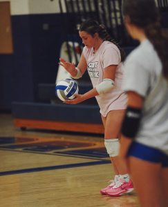Senior Spotlight: Lilly Johnson, Girls Volleyball
